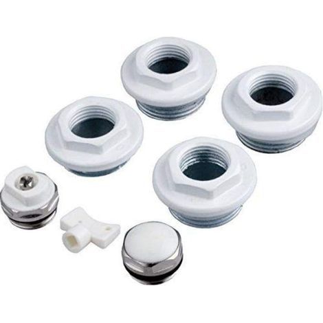 Kit de réducteur à filetage pour radiateurs de style rétro et radiateurs à colonnes traditionnels de 1 pouce (1/5)