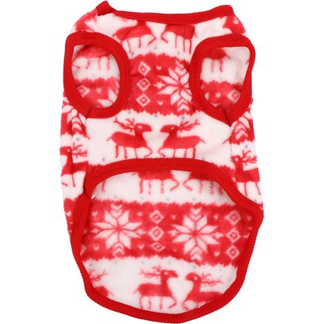 1 Pc Robe De Noël pour Animaux De Compagnie Cape De Chien De Noël Déguisement De Chat Père Tenues De pour Chien Chat Costume De De Chaton Molleton Chiot (1/5)