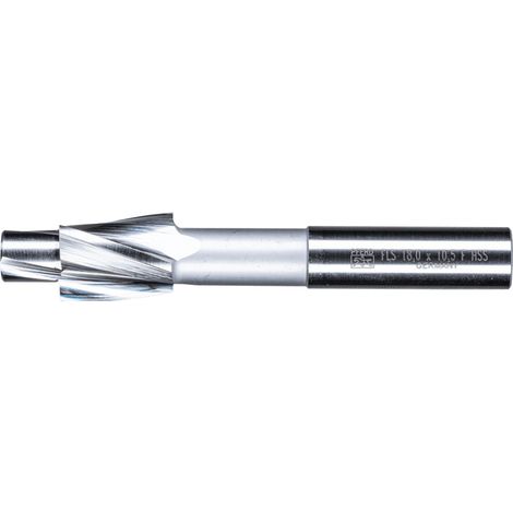 PFERD TOOLS HSS Flachsenker mit Führungszapfen DIN 373 Ø 18,0mm Schaft-Ø 12 mm fein für Durchgangsloch (1/5)