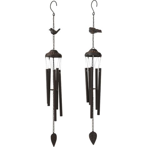 Kaemingk Windspiel Eisen schwarz 71 cm Windspiel