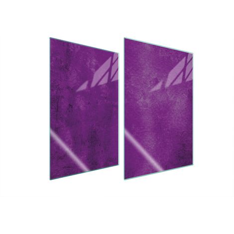 GLASSCHUTZPLATTE FÜR KÜCHE 2x35x52 LILA (1/5)