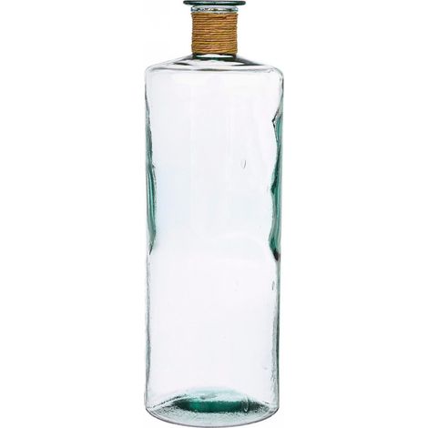 Vaso decorativo "Rotang" natalizio in vetro 79 cm per interno -Trasparente (1/2)