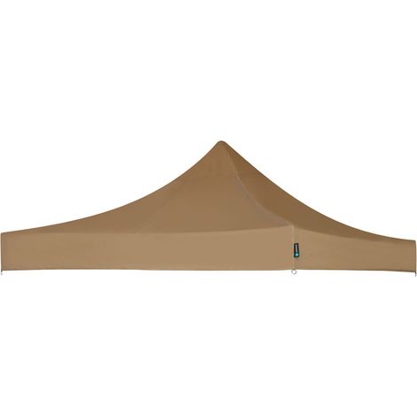 VONROC Couverture supérieure – pour tente de réception Premium PT501XX Beige (1/3)