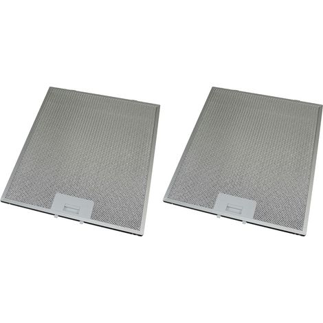 2 x Universal Cooker Hood Metal Grease Filter 295mm x 356mm (1/2)