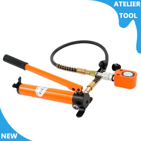 ATELIER 10T / 22046lbs 350CC pompe hydraulique levant Jack avec manuel de réparation de voiture de pompe hydraulique (1/5)