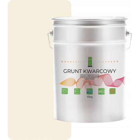 PRIMER AL QUARZO PER INTONACO SILICONE 15 kg BIANCO BEIGE CHIARO F771 (1/5)