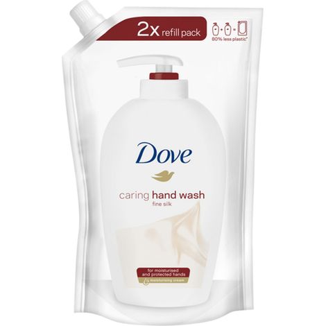 10x Dove Handseife 500ml Nachfüller Beutel Waschlotion Pflege Hygiene Schutz