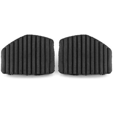 Couvercles en caoutchouc pour pédales de frein et d'embrayage compatibles Peugeot 1007 207 208 301 et Citroën C3 C4 C5 C6 C8 (1/5)