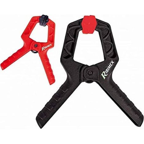 Pince à Ressort Lot de 30 - 50 et 75 mm - Pratique et Durable - Acier Traité - D-Work