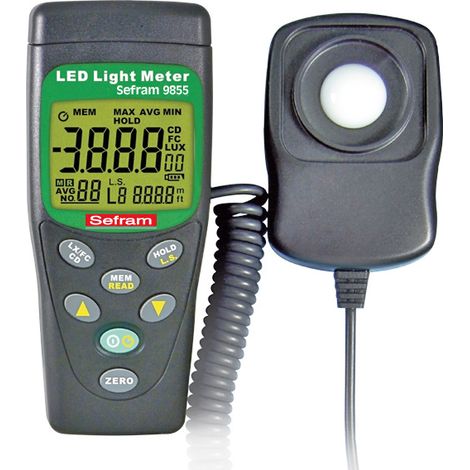 Luxmètre Sefram Sefram9855, 400000lx à 40lx ( Prix pour 1 )