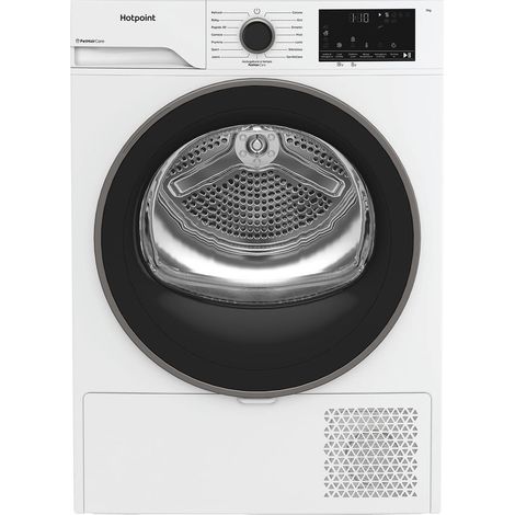 Hotpoint Ariston HPTS 74D BS IT, Capacità 7kg, classe C, EasyIron, Slim, PetHair Removal Profondità mobile 46 cm (1/4)