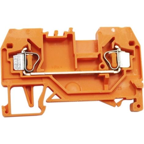 Conector de barra colectora de 2 hilos, 2,5 mm², naranja, 280-902