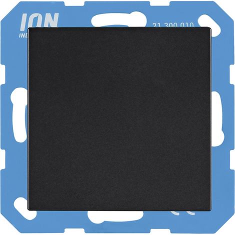 ION Industries Plaque borgne Noir Hxl7.1xL7.1cm