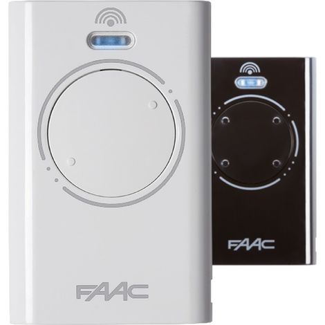 Telecomando Faac 4 canali XT2 SLH 433 Mhz colore bianco