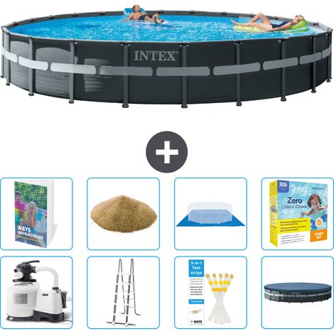 Ultra XTR Pool Rund - 732x132 cm - 9-teilig S692 (1/4)
