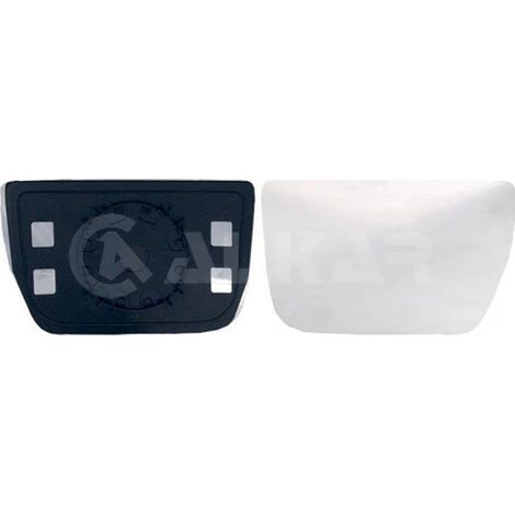 Verre de rétroviseur, rétroviseur extérieur ALKAR 6412249 IVECO 3801929