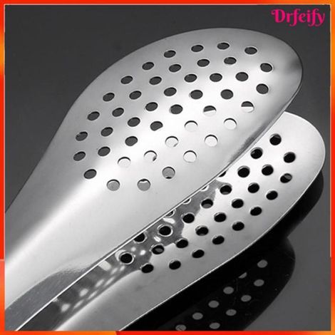 Pince de cuisine - - 24,5 cm (9") - Acier inoxydable - Maille filtrante - Poignée ergonomique (1/4)