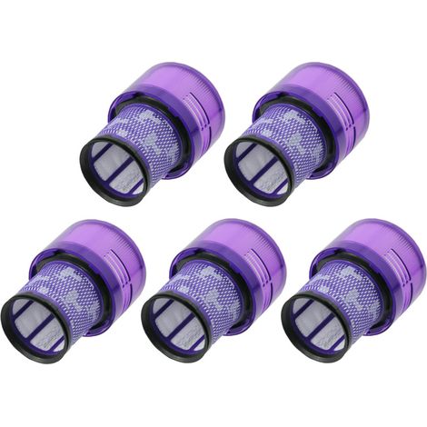 5x Trade-Shop HEPA-Filter kompatibel mit Dyson Cyclone V11 Absolute / Pro, Extra, Extra+, Extra Pro, SV14, 970013-02, 97001302 DY-970013-02 / Vormotorfilter waschbar (1/4)