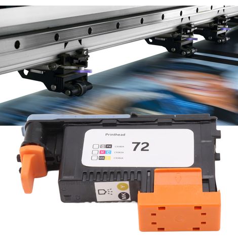 Ersatz-Druckköpfe für HP 72 Drucker (Designjet Modelle T610/T770/T790/T795/T1100/T1300/T2300). (1/5)