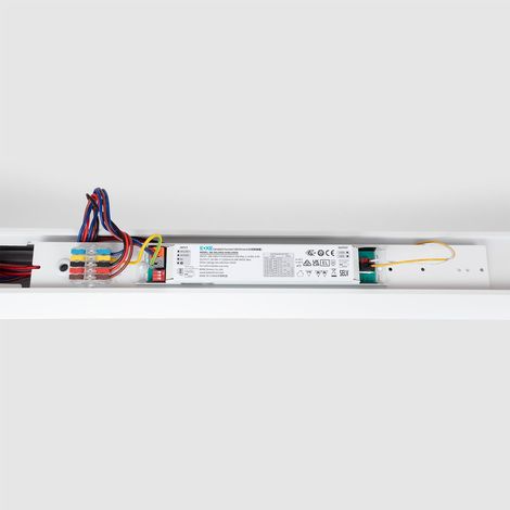 LED Linearleuchte 150 lm/W High efficiency Luxor  Weiß 40 W 120 cm 3000K - 4000K - 5700K Decke (1/4)