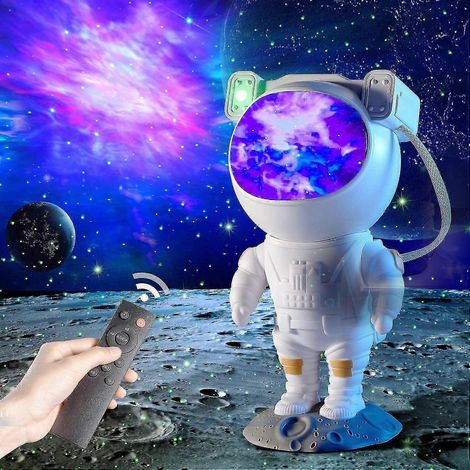 Filiyano – lampe ciel étoilé – Projecteur d'étoiles et de galaxie astronaute, lampe ciel étoilé, projecteur de nébuleuse, minuterie et télécommande (1/5)