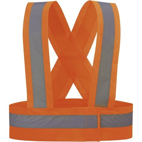 Tirantes de alta visibilidad color naranja fluor hvtora talla xl (1/2)