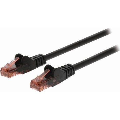 NEDIS Cat 6 UTP Network Cable - RJ45 Male Male - 0.5 m - Noir (1/2)