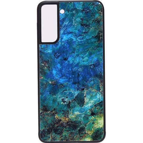 Coque pour Samsung Galaxy S21 Plus - Motif marbre coloré - Étui de protection (1/4)