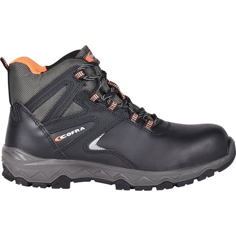Cofra Ascent S3 Scarpe di sicurezza nero arancio