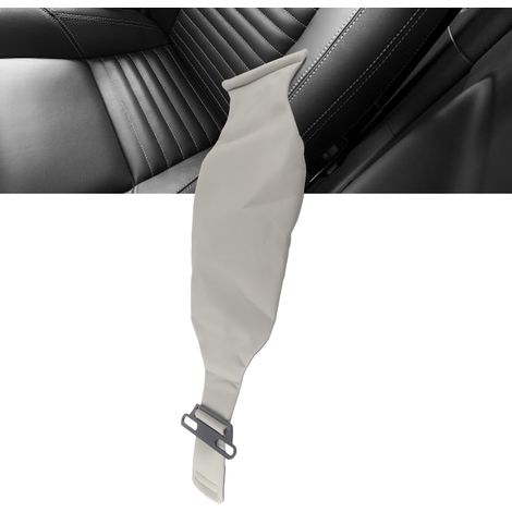 Coussin Lombaire Ergonomique Points de Soutien Dynamique Support Dossier pour Voiture Maison Bureau Similicuir Gris (1/5)