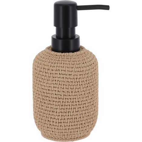 Seifenspender aus polyresin „adele“, 250 ml – natürlich - Tendance
