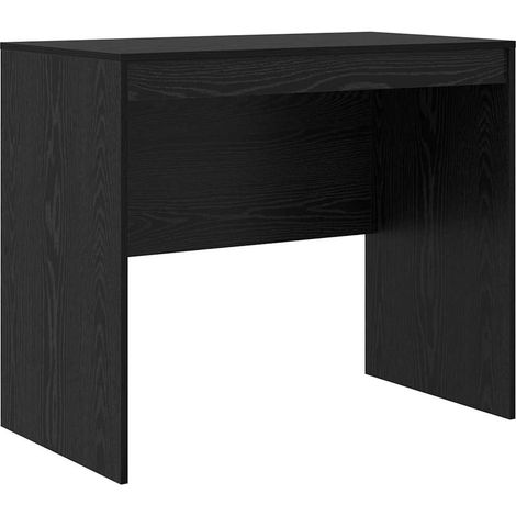 Maison Exclusive - Schreibtisch Schwarz Eichen-Optik 90 x 50 x 76
