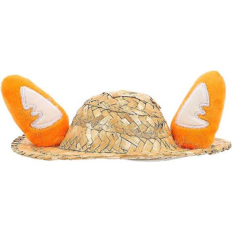 chapeau de paille pour chiot (1/3)