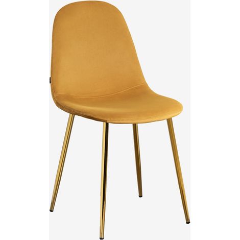 Sedia da pranzo imbottita Glamm SKLUM Dorato