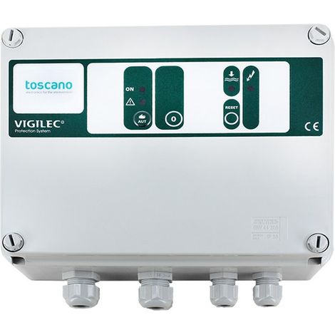 Coffret de commande et de protection - Compact 13.50 + condensateur 50 de Pompes Guinard Bâtiment