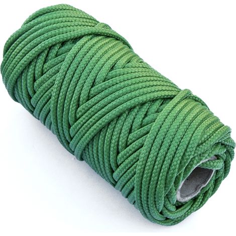 Treccia per veneziana in polipropilene Ø 3 mm. verde chiaro 20 mt.