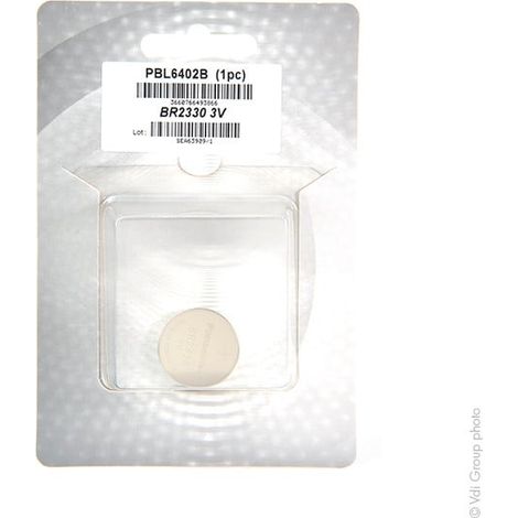 Panasonic - Pile bouton lithium blister BR2330/BN PANASONIC 3V 255mAh (1/3)