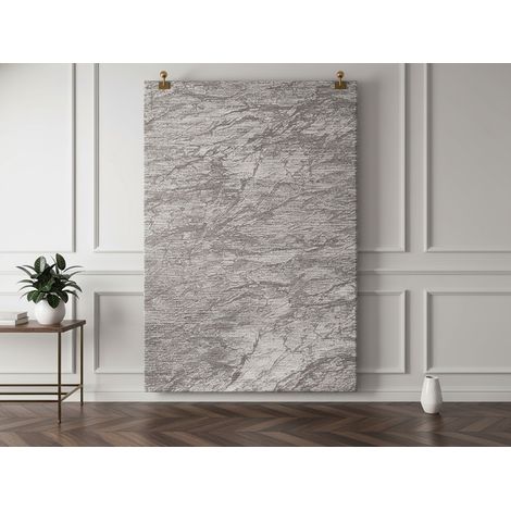 BOBOCHIC - Tapis tissage Gobelin CALIE uni 160x230 Gris (1/5)