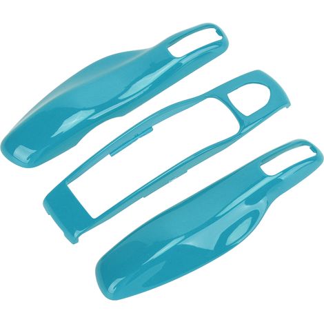 Chiave Fob Cover Shell Protector Sostituzione modifica auto per Panamera Cayenne MACAN Boxster Cayman 911 718Blu (1/5)