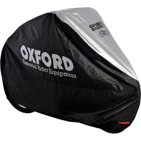 OXFORD AQUATEX WASSERDICHTE FAHRRADHÜLLE, GRAU/SCHWARZ