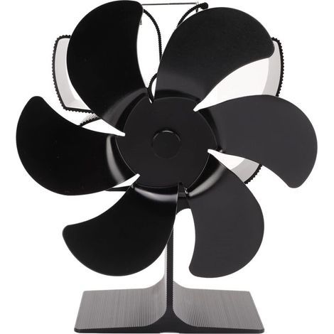 Ventilador de chimenea con forma de mariposa, calefactor termodinámico para estufa - 15x11x19cm (1/4)