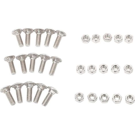 Stoßstangenbolzen und -muttern Stoßstangenbolzen-Set 4A00080-A für Chevrolet Chevelle Malibu 1964-1967 (1/5)