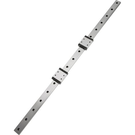Rail de guidage linéaire miniature LMLF18B-500-2R, 2 blocs coulissants 500 mm x 18 mm (1/5)