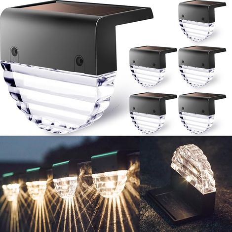 Lot de 6 lampes solaires pour terrasse (1/5)