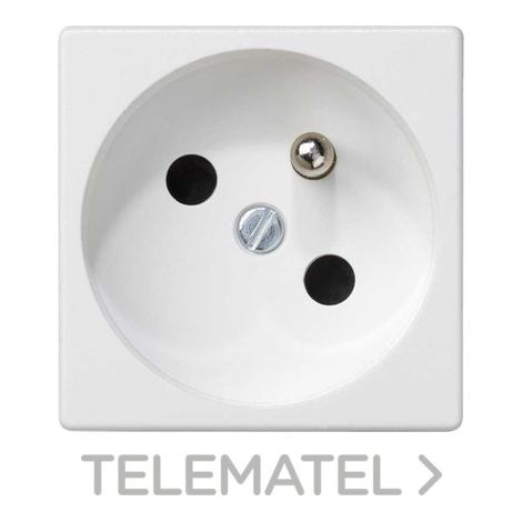 Enchufe individual Simon Connect K45 con/sin 16A IP20 blanco puro K02/9