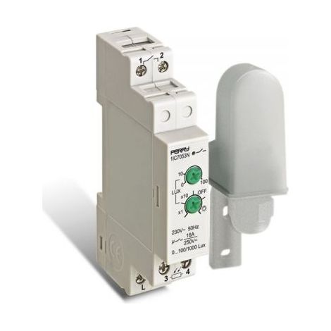 Perry Interruttore Crepuscolare Sonda Esterna, Bianco - 1IC7053N
