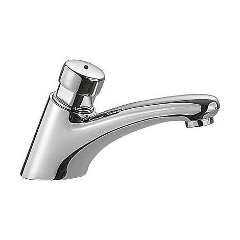 GRIFO TEMPORIZADO DE 1 AGUA PARA LAVABO CONEXIÓN ROSCADA (1/2)