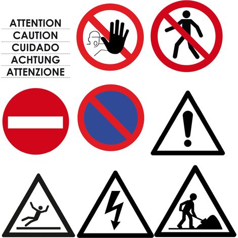 Cono + adhesivos precaución RC1000JSTI  Metalworks 745800900 (1/2)