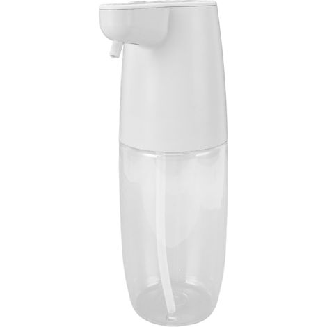 Dispenser di sapone automatico a parete, 600 ml, ricaricabile, 4 velocità regolabili, senza contatto, con luce LED a effetto "respiro" per gel doccia e bagno. (1/5)