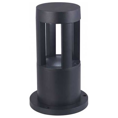 V-TAC VT-830 lampada led da giardino 10W fissaggio a terra 25cm nero IP65 bianco freddo 6400K - SKU 8324